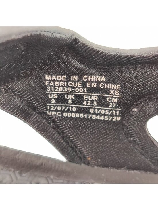 Nike ACG Santiam 4 Men\'s Size 9US Sandals Synthetic Black Red Strappy 312839-001 main image 5